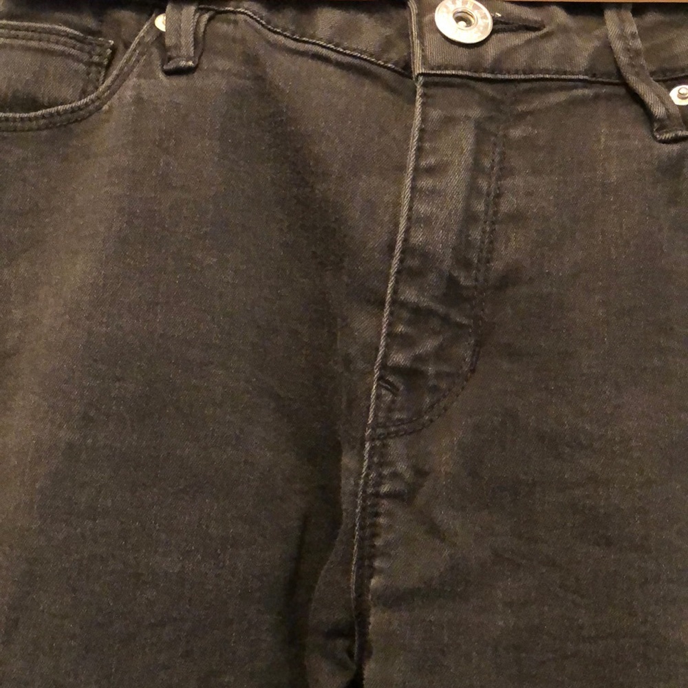 Guess faded black skinny jeans 31 - Picture 2 of 5